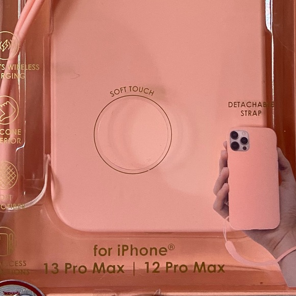 COPY - Sarina Silicone Strap Phone Case,For IPhone 13 Pro Max and IPhone 12 Pro… - Picture 6 of 9